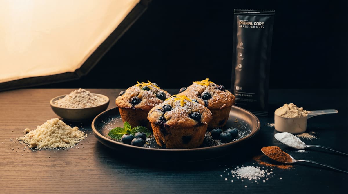 Protein Blueberry Muffins