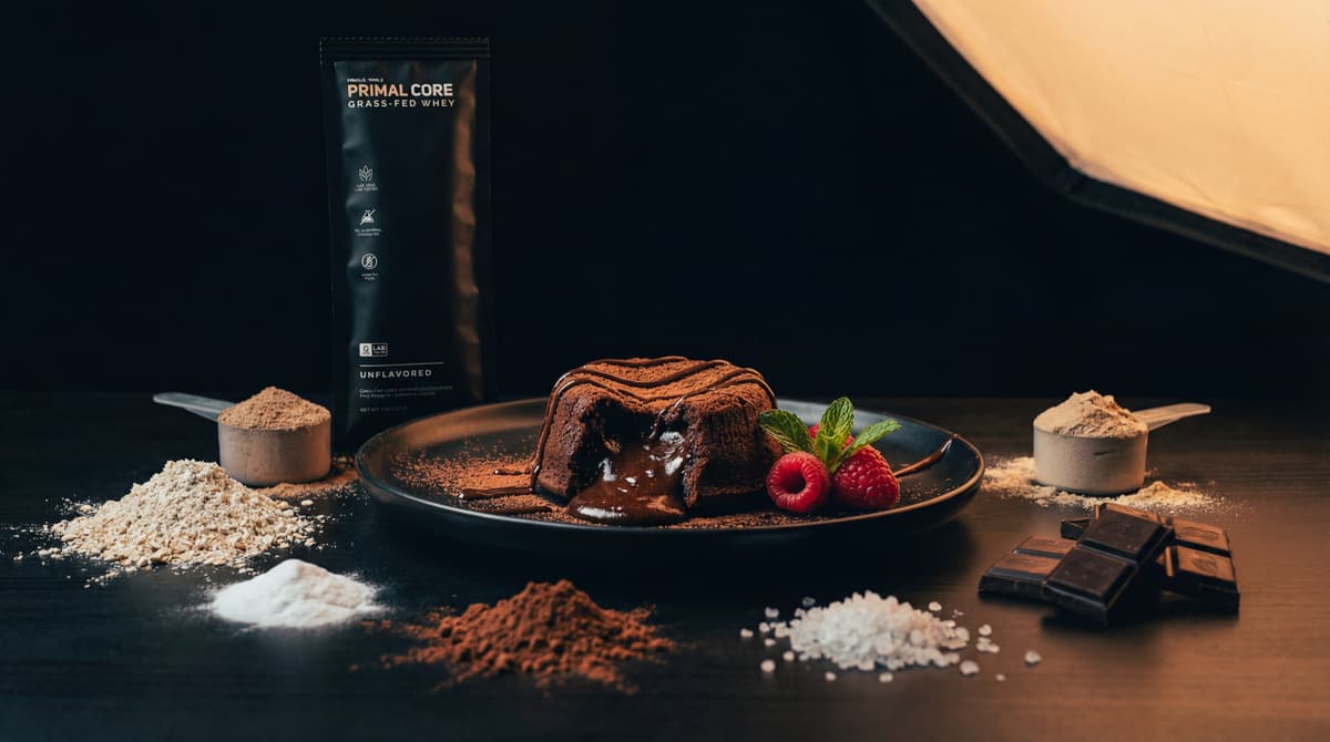Protein Lava Cake