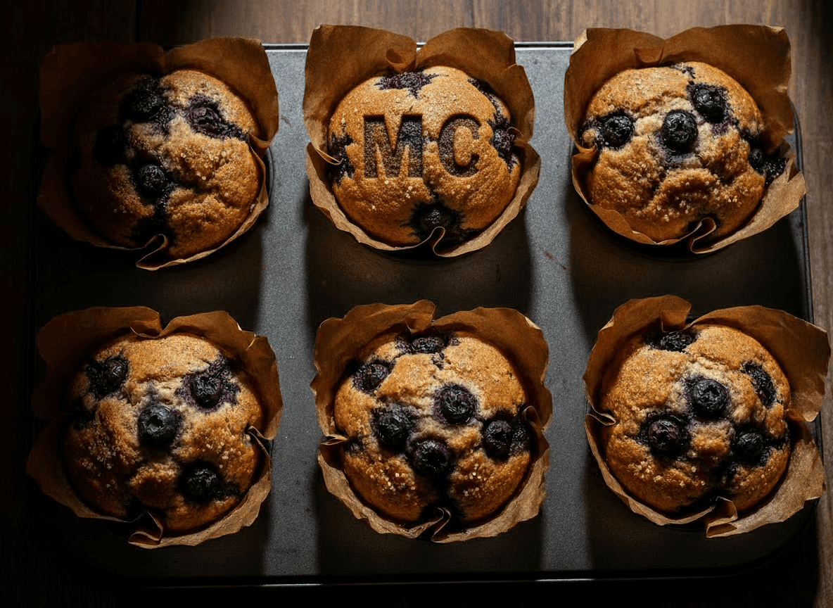 Blueberry Protein Muffins